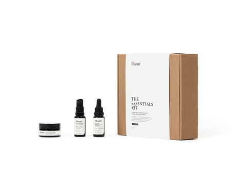 TheEssentialsKit_INSIDE_Likami  Likami Naturalbeautywebshop natuurlijke skincare targeted serums antiaging huidverbetering serum makeupbrowsandmore huidverzorging duurzaam vegan ecofriendly 